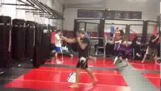 Top talent MMA fighters at Team Link in Ludlow Mass