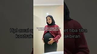 Bumil Hijab Cantik Menjelang Hpl