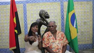 ESCUTAÊ COMUNIDADE, ADRIANA SANTOS ENTREVISTA O MESTRE MORAES DO G. DE CAPOEIRA ANGOLA PELOURINHO.