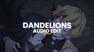 dandelions - Ruth b. [edit audio]