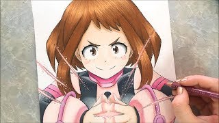 Ochaco Uraraka Speed Drawing (My Hero Academia)