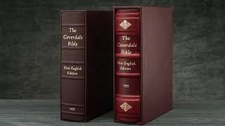 1535 Coverdale Bible Facsimile Reproduction The First Bible Ever Printed In The English Language
