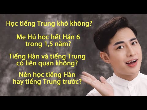 Tiếng Trung - Tiếng Hàn: Cái nào khó hơn? Nên học cái nào - by Mẹ Hú | WONDER HU
