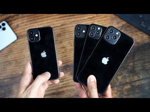 iPhone 12/12 Max & iPhone 12 Pro/12 Pro Max: HANDSON (Mockup)