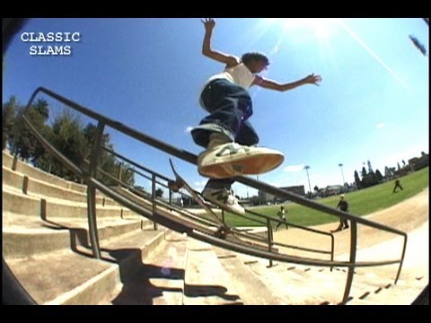 LA City College Rail Vs. Jeremiah Vance Skateboard Scorpion Slam Fail