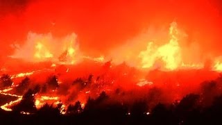 (Wildfire) destroys Oklahoma homes, began as controlled burn  5/5/14