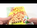 Calbee Shrimp Flavored Baked Chips with Cool Spice Wasabi - Japanese Snack Food Tasting