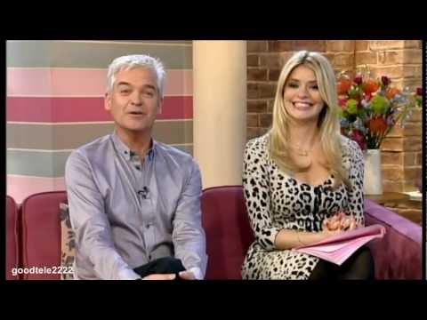 Holly Willoughby Finally Interviews And Kisses Rupert Penry Jones HD