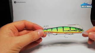 Kendo D Killers Minnow Hamai 105F Renk 70 Tatlı Su Turna Sahtesi