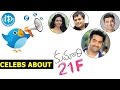 Celebrity Tweets on Kumari 21F Movie Release - Sukumar || Raj Tarun, Hebah Patel || DSP