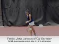 Jana Juricova NCAAs 2010