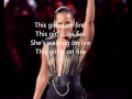 Alicia Keys feat. Nicki Minaj Girl On Fire Lyrics.