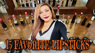 My 15 Current Favorite Lipsticks Life Of Mc