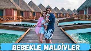 5 Aylik Bebekle Maldi̇vler Tati̇li̇ Gerçekten Rüya Gi̇bi̇ Mi̇ydi̇, Başimiza Neler Geldi̇? Bebekle Tati̇l Vlog