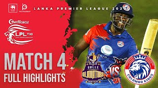 Match 4 | Colombo Kings vs Galle Gladiators 5 over affair | LPL2020 Full Highlight