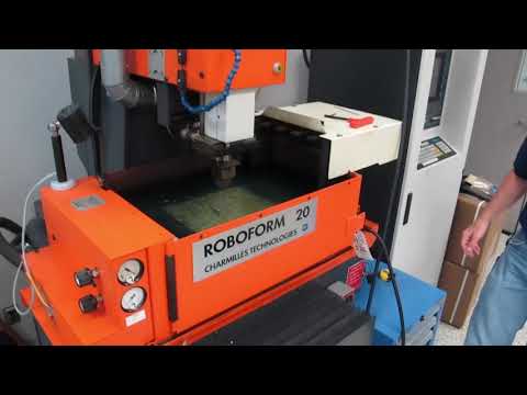 Charmilles Roboform 20 CNC Electronic Discharge Machine (EDM) with 4 Position Electrode Changer