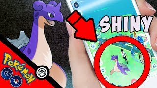 Lapras Shiny Pokemon GO Safari Zone con Joystick