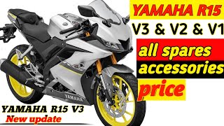 Yamaha R15 V3Spare Parts Price R15 Accessories,Genuine Spares,Pdf,
