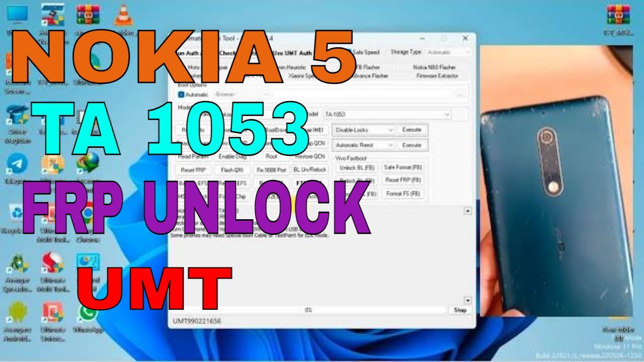 How to frp unlock nokia 5 umt ( ta 1053 ) How to frp unlock nokia 5 umt ( ta 1053 )