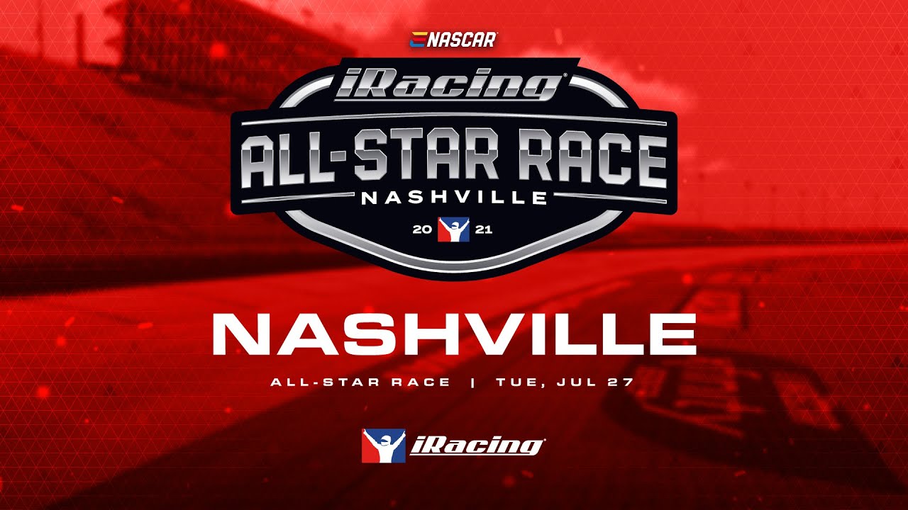 2021 eNASCAR iRacing All-Star Race | LIVE from Nashville Superspeedway