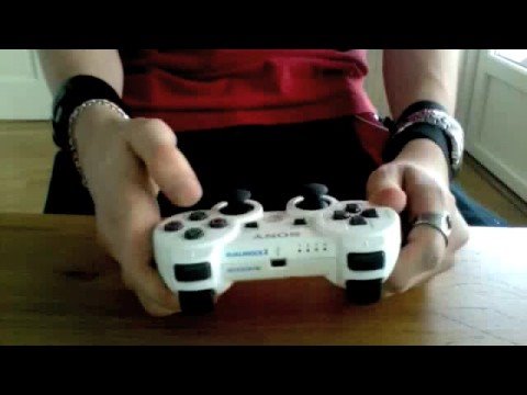 ps3 controller white. PS3 Controller from DX -