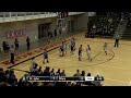 Breanna Holmes with a baby hook vs St. John Sub-state semis