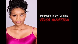 Sarah - Fredericka Meek Audition