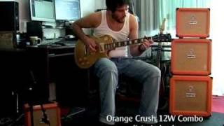 Orange Crush 12W Combo Amp Home Test Solo - Hangszerarzenal.hu