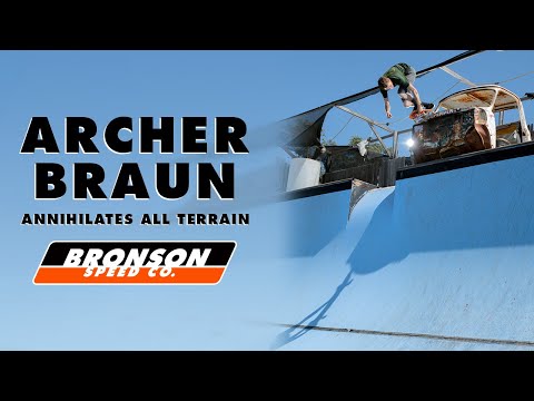 Archer Braun Annihilates All Terrain w/ The FASTEST Bearings