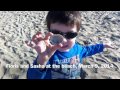 Stopmotion about a lovely day on the beach, with Floris, Sasha and Anastasia