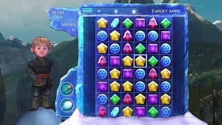 Frozen Free Fall Snowball Fight Level 2 Walkthrough - No Power Ups