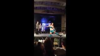 Fan Cam Jessie Mckays Entrance Zero 1 Wrestling