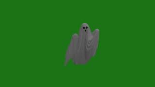 Flying Ghost Green Screen 4K Hd Video Copyright Free