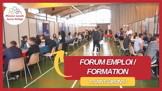 Le forum Emploi Formation à Saint Girons ! (Mission Locale Jeune Ariège)