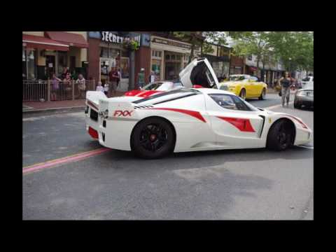 Michael Fux's parking his Ferrari FXX in Red Bank NJ June 27 2010