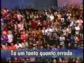 Faustão dando esporro durante show de fernando e sorocaba