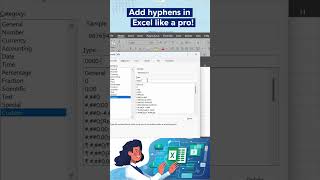 How To Add Hyphens Between Numbers In Excel