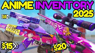 Best Anime Inventory In Cs2 All Budget Anime Skins 2025