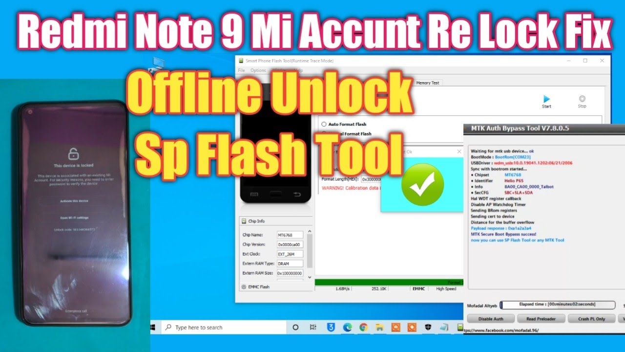 Redmi Note 9 (M2003J15SS) MI Account Anti Re Lock Fix Redmi Note 9 (M2003J15SS) MI Account Anti Re Lock Fix