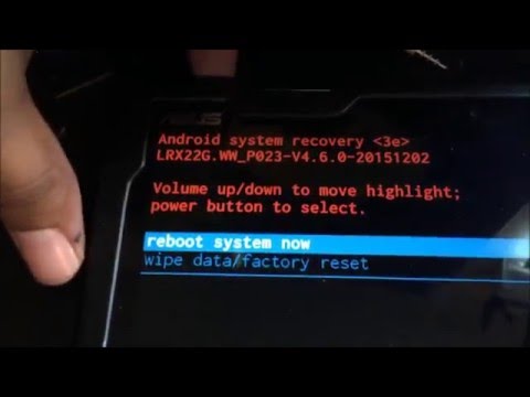 Asus как сделать recovery