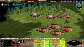 AoE 44 Random BiBiClub vs Thái Bình Ngày 14/05/2018