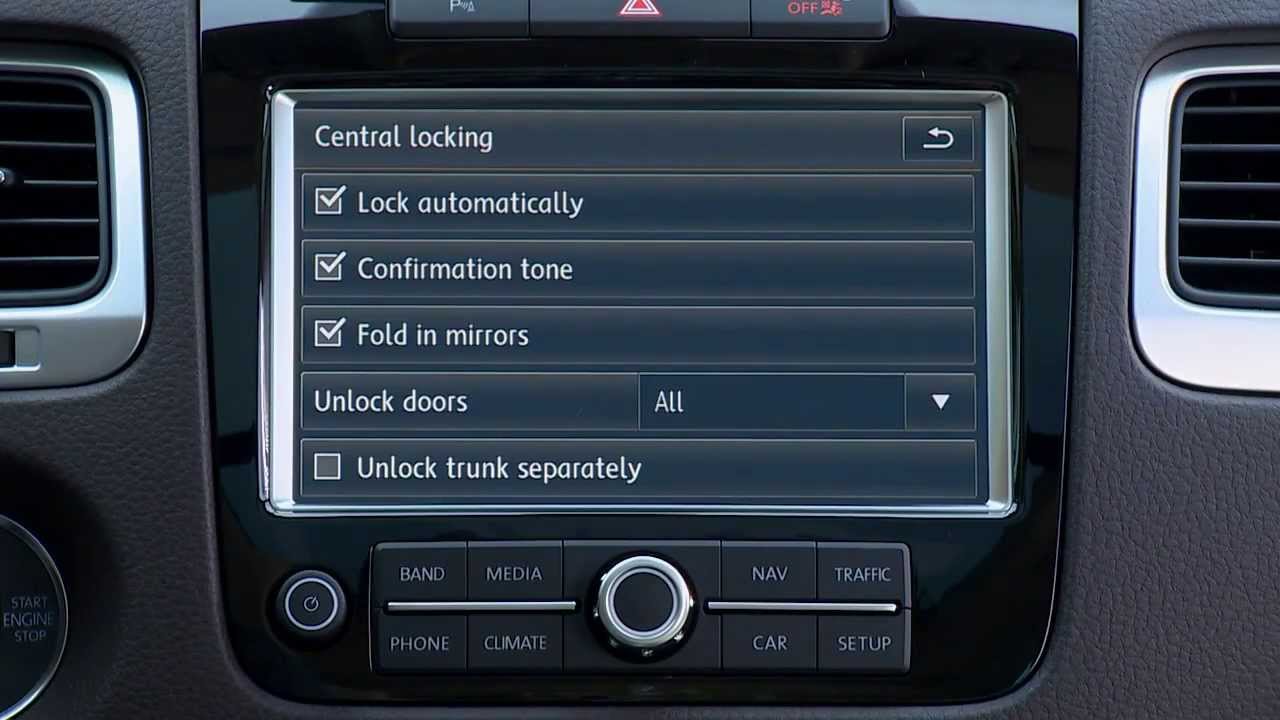 2016 Touareg | Key Fob Programming - YouTube