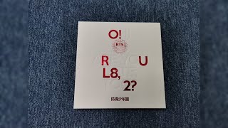 Bts 방탄소년단 - Orul8,2? Album Unboxing Oh Are You Late, Too?