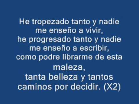 Nadie Me Enseñó A Vivir Video