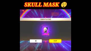 Finally I Got Skull Mask Free Fire