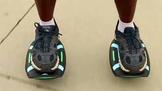 Hoverboard Hovershoes-Gyroshoes S300 Electric Roller Skate Hoverboard With Led Lights