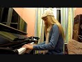Lara plays 'If We Hold On Together' from The Land Before Time on piano