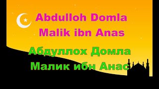 Abdulloh Domla - Malik Ibn Anas,Абдуллох Домла - Малик Ибн Анас,Имам Малик,Imam Malik