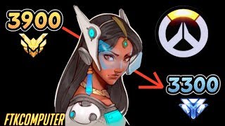 How The Overwatch Community Punishes Symmetra Players in Ranked