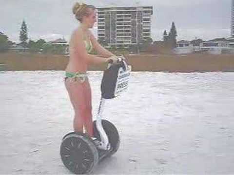 Siesta Beach Segway Girl